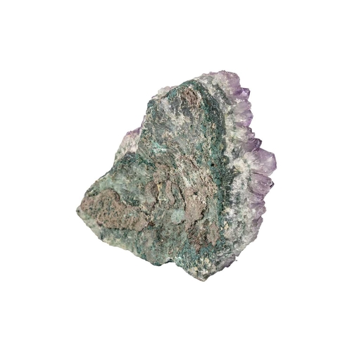 82 - An amethyst geode cluster of large proportions. With well formed points of varying sizes, width 28cm... 