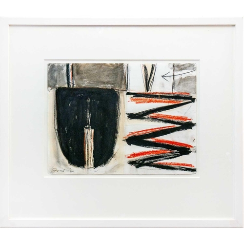 104 - Sir Terry FROST (1915-2003) Untitled (1960) Mixed media on paper, signed and dated '60, 30 x 40cm, 5... 