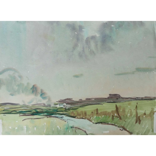 120 - George MANNING-SANDERS (1881-1953) A collection of six works Watercolour, one initialled, size of th... 