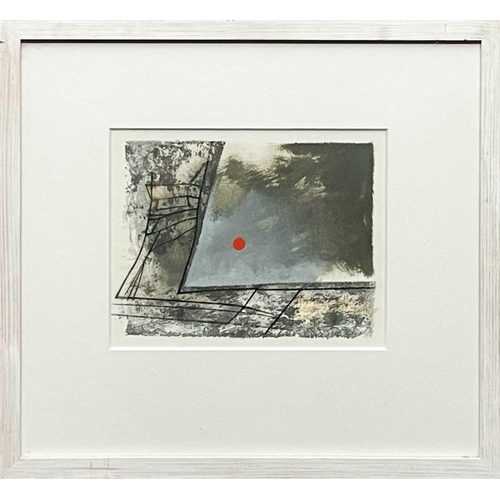 138 - Alexander MACKENZIE (1923-2002) Litton, Derbyshire (1983/84) Mixed media and collage on card, signed... 