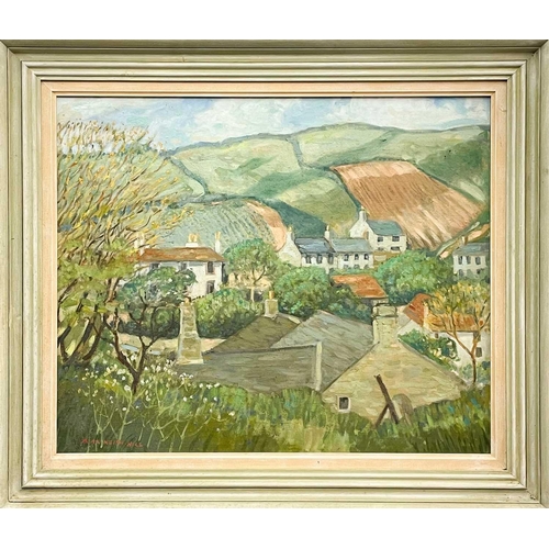 22 - Alan Keith HILL (1910-2000) Cornish landscape Oil on canvas, signed, 49 x 60cm, 67 x 78cm framed. Al... 