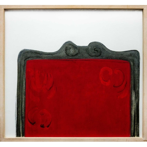 227 - Jessica COOPER (1967) Psychiatry Acrylic and pencil on canvas, signed, inscribed and dated 2004 to v... 