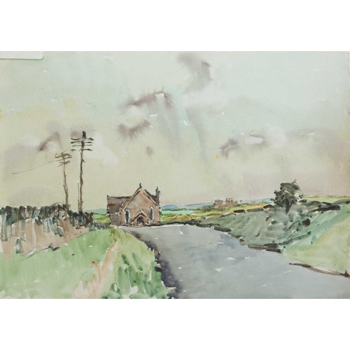 236 - George MANNING-SANDERS (1881-1953) A collection of six works Watercolour, two signed, one dated 1950... 