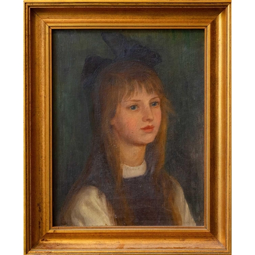 282 - Sarah Elizabeth WHITEHOUSE (act.1882-1911) Helene Oil on canvas, signed to frame verso, inscription ... 