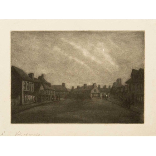 394 - Douglas Ion SMART (1879-1970) 5 drawings and 1 mezzotint  Repairs to S.T. John Wilson, London, conte... 