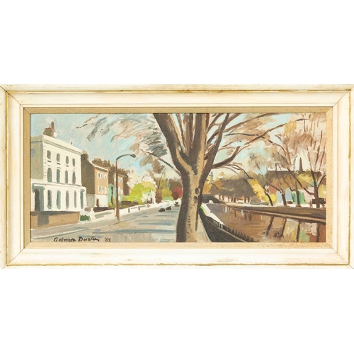 556 - Adrian Maurice DAINTREY (1902-1988) Little Venice (1968) Oil on board, signed and dated '68, further... 