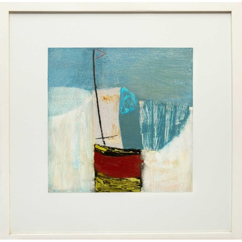 57 - Peter JOYCE (1964) Rough Surf, 2002 Mixed media on board, signed, dated and titled to verso, 31.5 x ... 