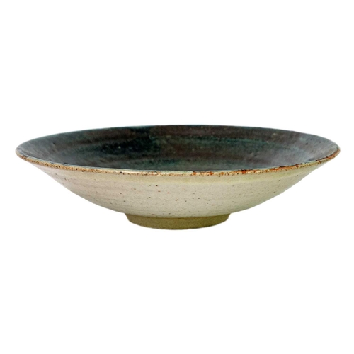 579 - Eric James MELLON (1925-2014) Footed Bowl Ceramic, signed and dated '61 to base, diameter 29cm.