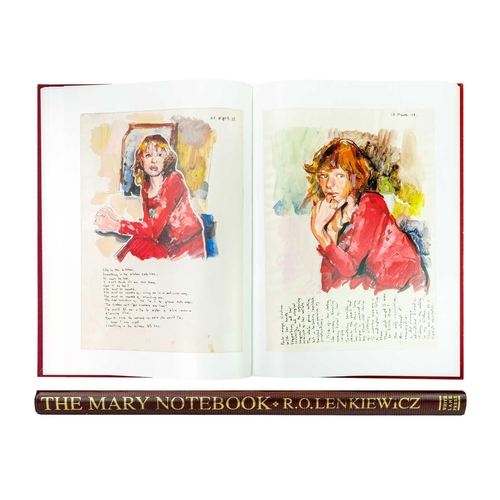 588 - The Mary Notebook Robert Oscar Lenkiewicz Published 1998 by White Lane Press.