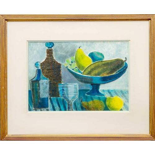 76 - Biddy PICARD (1922) Still Life, 1989 Mixed media collage, signed and dated '89, 28 x 40cm, 51 x 62cm... 