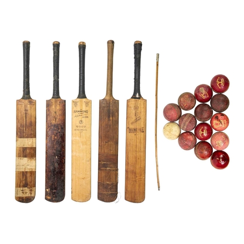 1 - An A.G Spalding & Bros Ltd Extra Special cricket bat. Together with a Gradidge Imperial Driver crick... 