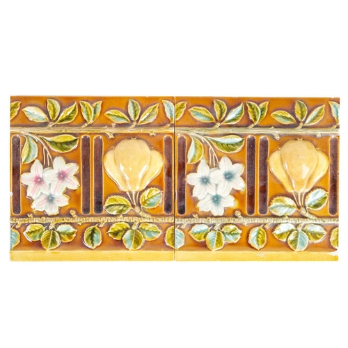 159 - A collection of late 19th century tiles. Including Minton. (qty)