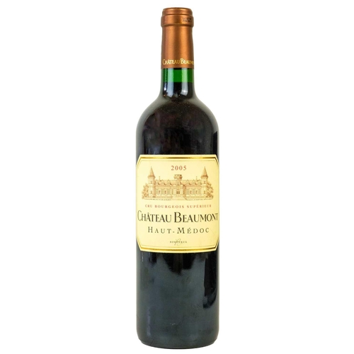 212 - Ten bottles of Chateau Beaumont 2005 Haut-Medoc Bordeaux wine. Each 750ml, 13.5% vol.