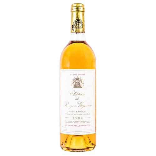 213 - A collection of 15 Chateau Rayne Vigneau 1988 Sauterne wines. Each in 75cl bottles, 14% vol.