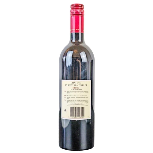 223 - Four bottles of Chateau La Raze 2006 Medoc wine. Together with a bottle of Chateau Pontet-Canet Paui... 