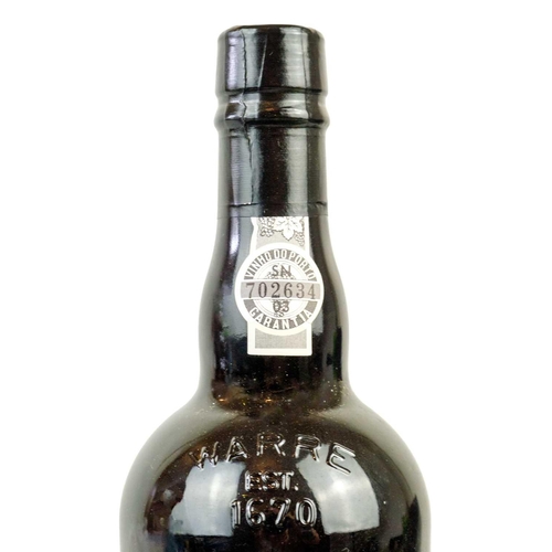 224 - Three 75cl bottles of Warres 2003 vintage port. 20% vol.