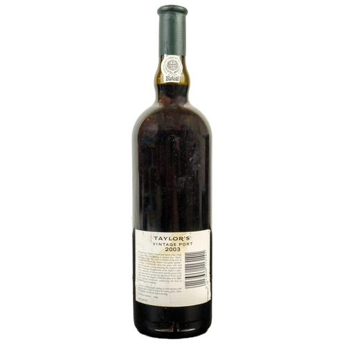 229 - Three 75cl bottles of Taylors 2003 vintage port. Bottled 2005.