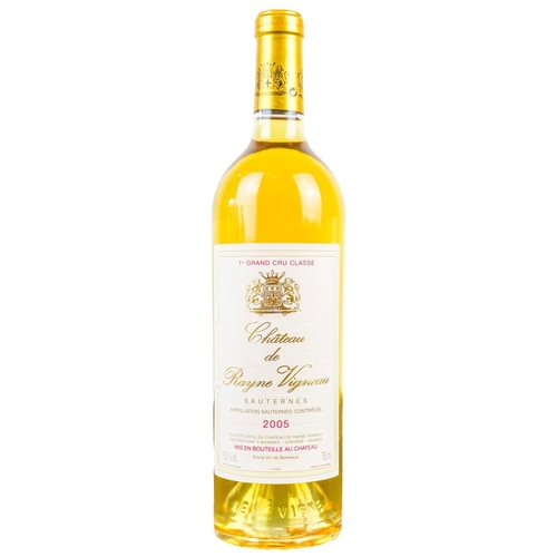 231 - Four bottles of 75cl Sauternes wine. Two by Chateau Rayne Vigneau 2005 and two by Chateau Clos Haut-... 