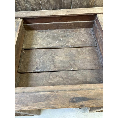 1722 - A Victorian reformed gothic ash, chequer strung, and inlaid washstand. In the manner of Charles Beva... 