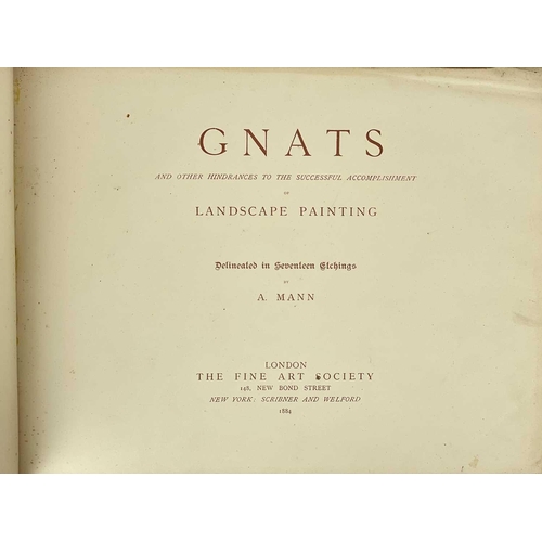 187 - MANN, A. Gnats and Other Hindrances to the Successful Accomplishment of Landscape Painting First edi... 