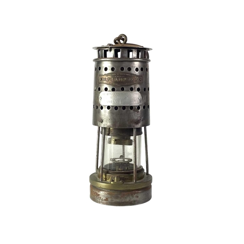 143 - A Hailwood & Ackroyd Ltd miner's W B lamp No 2 Labelled as above and Morley, Yorkshire, with a furth... 