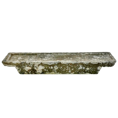 165 - A large 63lb 7oz Cornish tin ingot from Carvedras Smelting Works, Truro. L C Daubaz assay mark, with... 