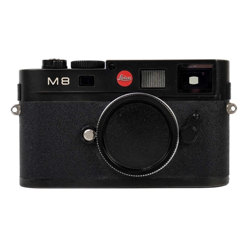 167 - A Leica M8 black camera serial No. 3198969. With a repair invoices dated 15/05/2020 together with a ... 