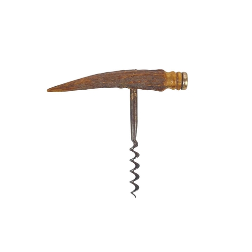 153 - A collection of horn handled corkscrews. (12)