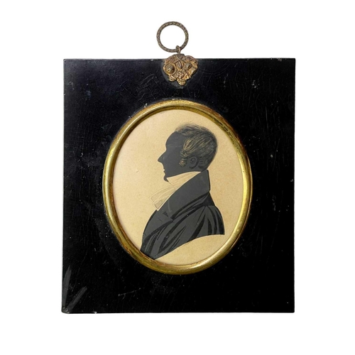 173 - A collection of 19th century and later silhouettes. Most highlighted with gilt, four in later frames... 