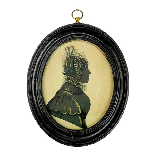 173 - A collection of 19th century and later silhouettes. Most highlighted with gilt, four in later frames... 