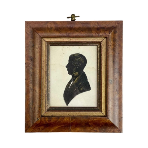 173 - A collection of 19th century and later silhouettes. Most highlighted with gilt, four in later frames... 