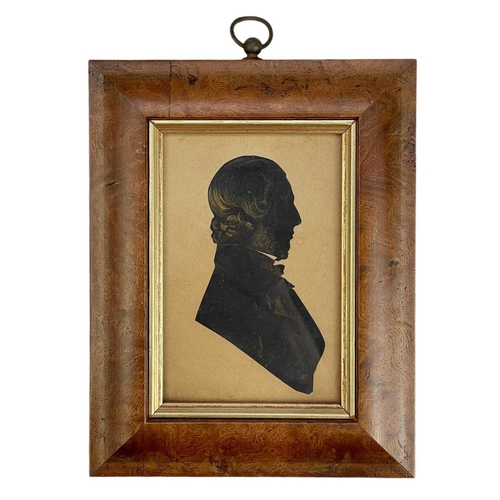 173 - A collection of 19th century and later silhouettes. Most highlighted with gilt, four in later frames... 