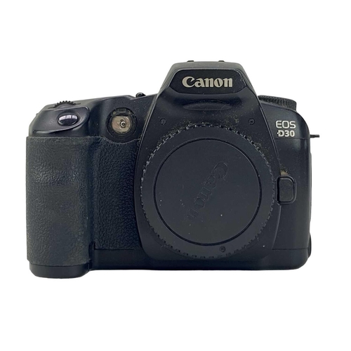 179 - A Canon EOS 40D camera body. Fitted with a Compact-Macro 50mm lens, together with a Canon D60 camera... 