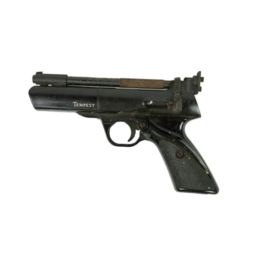 216 - A Webley & Scott Tempest air pistol. .22 calibre. Purchaser must be over the age of 18, collection i... 