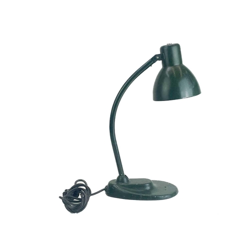 301 - A Marianne Brandt Kandem adjustable table lamp circa 1930. With enamel shade, height 46cm.