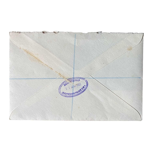 440 - Diana, Princess of Wales (1961-1997) A handwritten envelope, addressed to her interior designer Dudl... 