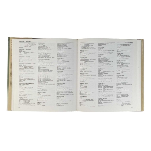 511 - Gloria Clifton; 1996 Directory of British Scientific Instrument Makers 1550-1851. Together with Baro... 