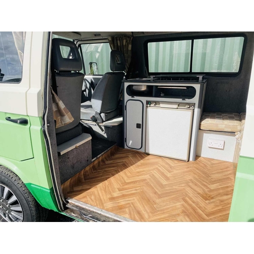 537 - A VW T25 Campervan, 1987. Water-cooled engine, MOT until June 2025, petrol, sleeps four with built-i... 