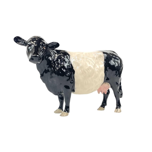 588 - A Beswick Pottery Fresian cow CH Leegwater. Together with Jersey cow CH Newton Tinkle, Charolais cow... 