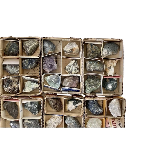 59 - A collection of 114 named Cornich mineral specimens. To include tourmaline Dorthy Pit Whitemoor, jam... 