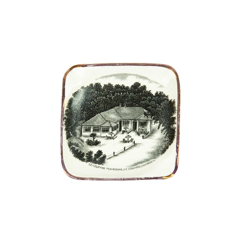 713 - A Baker, Bevans and Irwin pearlware plate. Printed the willow pattern, impressed mark and P.E. Morri... 