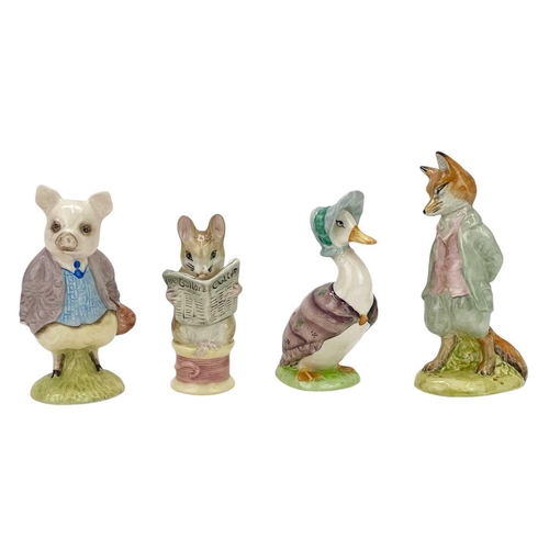 794 - A collection of 19 Beswick and Royal Albert Beatrix Potter figures. (19).