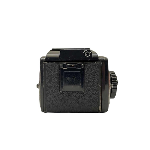 93 - A Mamiya M 645 Prism Finder medium format camera body. Fitted with a Mamiya-Sekor 80mm lens together... 