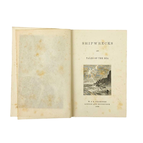 102 - Shipwrecks Fourteen late Victorian works with pictorial cloths Falconer, William (1868) The Shipwrec... 