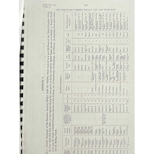 109 - Reference and Ships Lost Twenty works All facsimile (or photocopies), ring bound. ‘Prizes of War - W... 