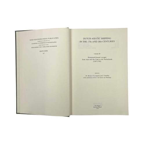 113 - (Dutch East India Company) VOC Bruijn, J.R. et al. (1979a) Dutch-Asiatic Shipping in the 17th and 18... 