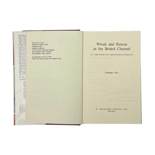 120 - D. Bradford Barton, publishers Wreck and Rescue series. Ten works Farr, Grahame (1966) Wreck & Rescu... 