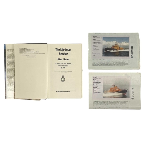 122 - Lifeboats and Stations Fourteen works Cox, B. (1998) Lifeboat gallantry: the complete record of Roya... 