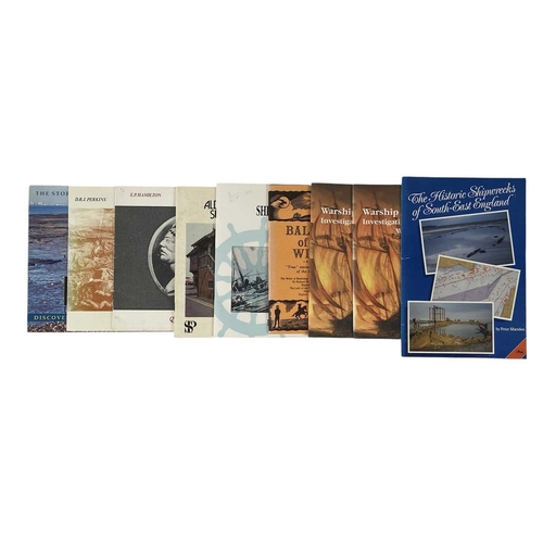 125 - (Shipwrecks) Hampshire to the Thames Twenty four works A mix of hardbacks, limpbacks and booklets al... 