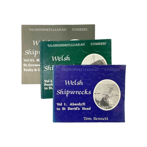 126 - (Shipwrecks) Wales and The Irish Sea Thrity five works A mixture of hardbacks, limpbacks and booklet... 